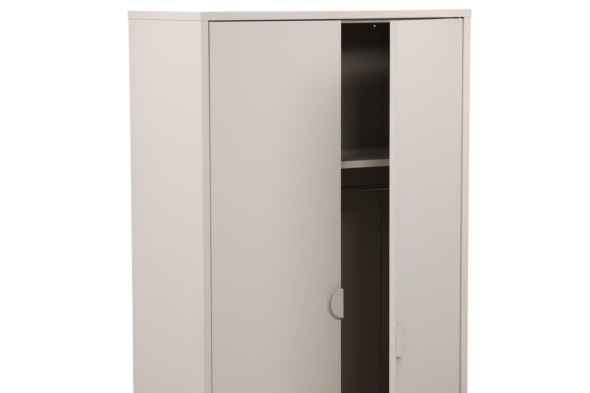 Piring Wardrobe in Beige präsentiert im Onlineshop von KAQTU Design AG. Drehtürenschrank ist von Venture Home