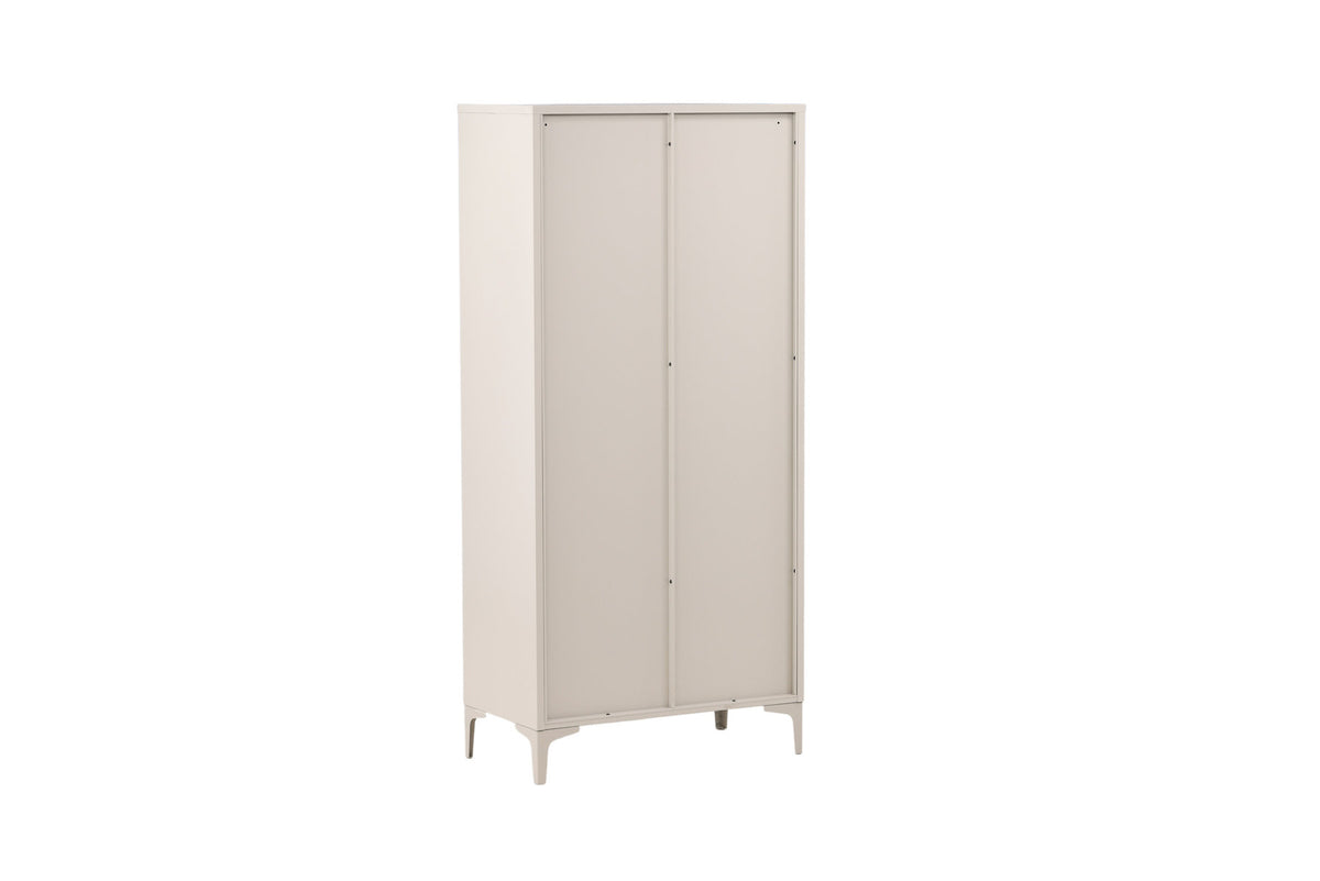 Piring Wardrobe in Beige präsentiert im Onlineshop von KAQTU Design AG. Drehtürenschrank ist von Venture Home