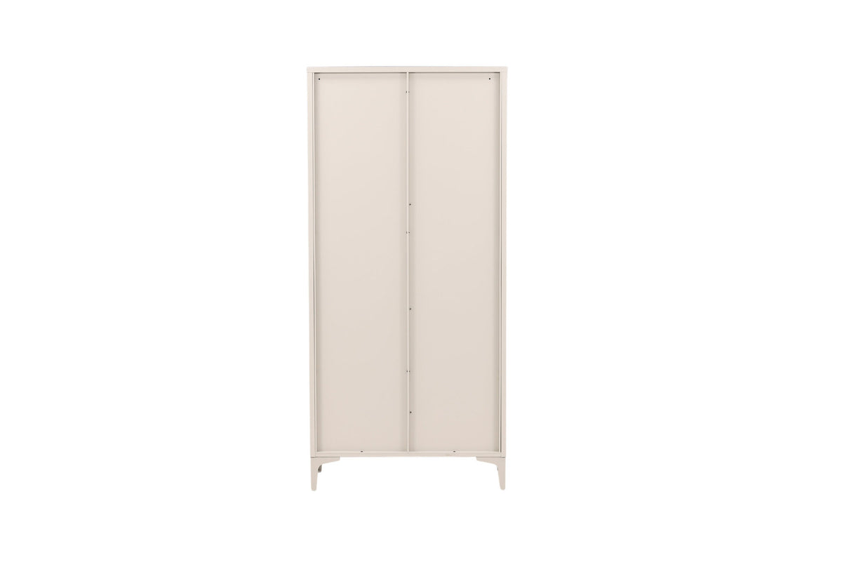 Piring Wardrobe in Beige präsentiert im Onlineshop von KAQTU Design AG. Drehtürenschrank ist von Venture Home