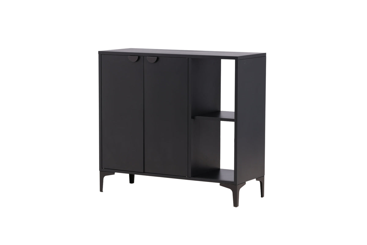 Piring Cabinet in Schwarz präsentiert im Onlineshop von KAQTU Design AG. Cabinet ist von Venture Home