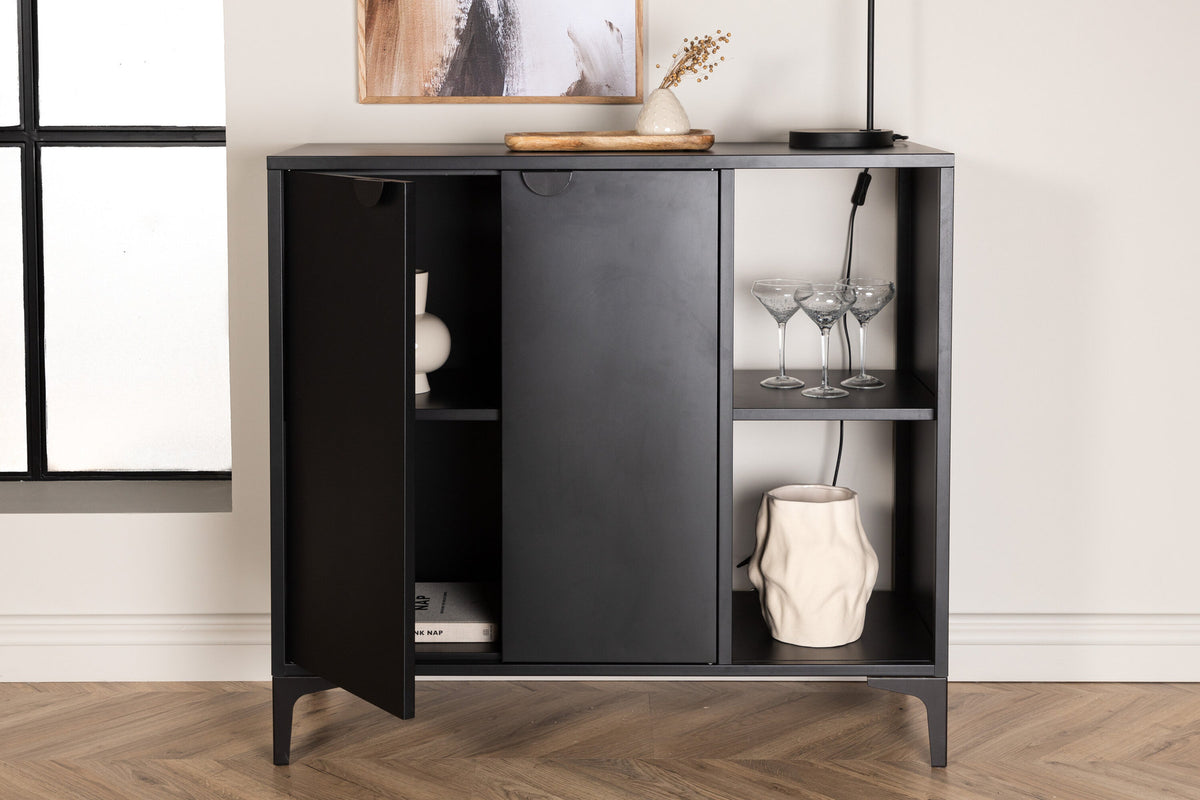 Piring Cabinet in Schwarz präsentiert im Onlineshop von KAQTU Design AG. Cabinet ist von Venture Home