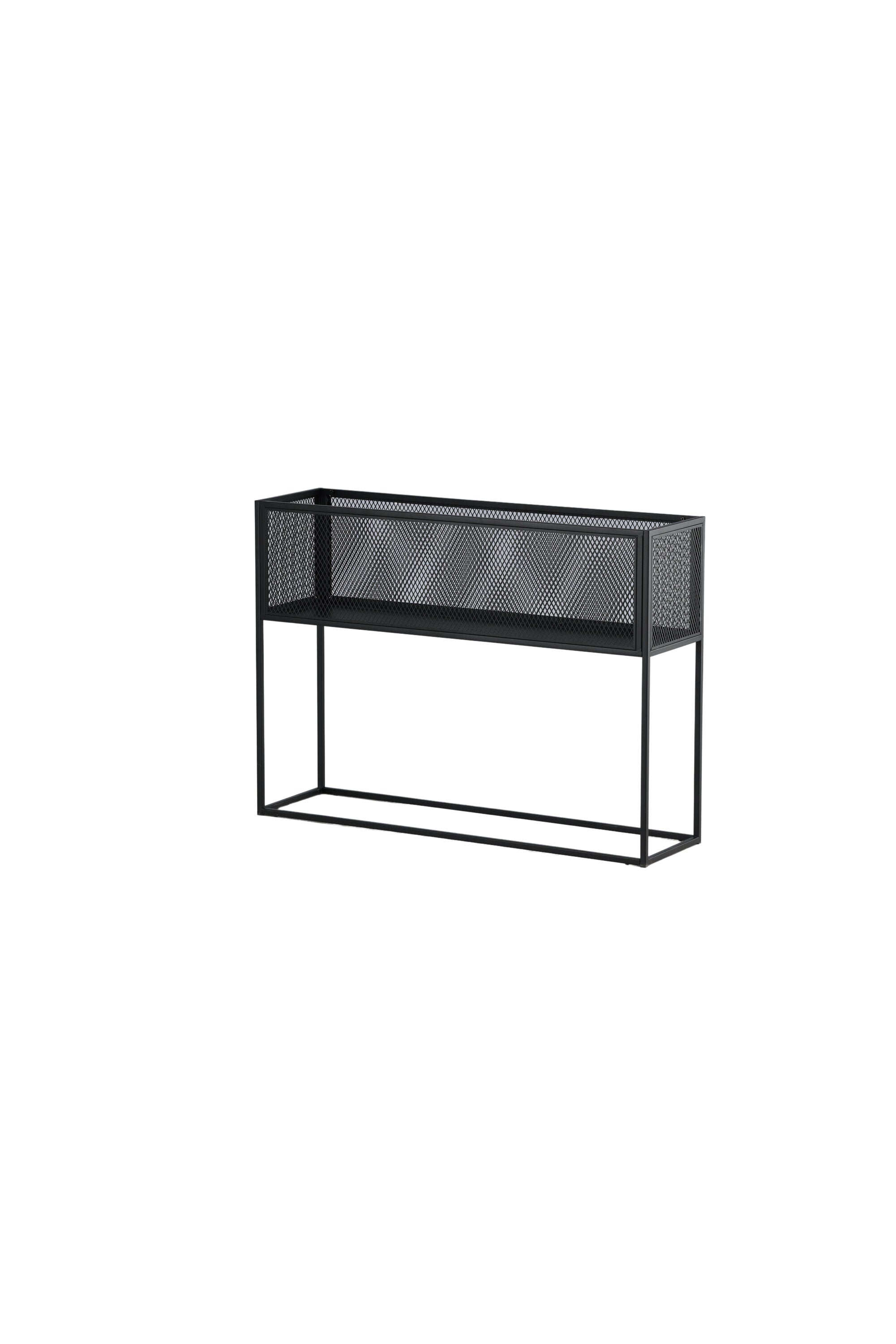 Netz Regal in Schwarz präsentiert im Onlineshop von KAQTU Design AG. Standregal ist von Venture Home