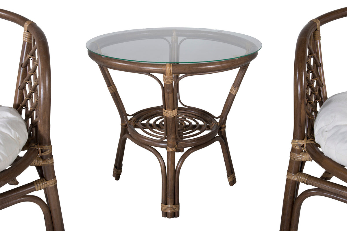 Wera Tischset in Off-White präsentiert im Onlineshop von KAQTU Design AG. Gartentischset ist von Venture Home