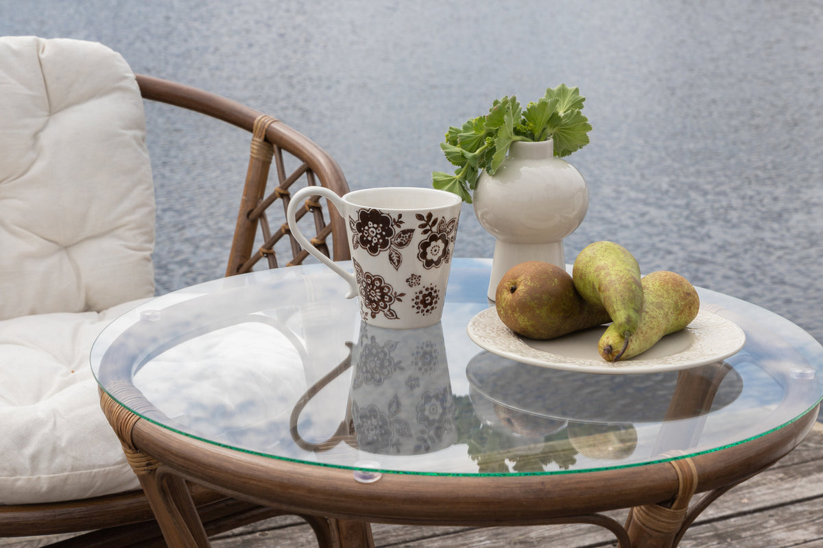 Wera Tischset in Off-White präsentiert im Onlineshop von KAQTU Design AG. Gartentischset ist von Venture Home