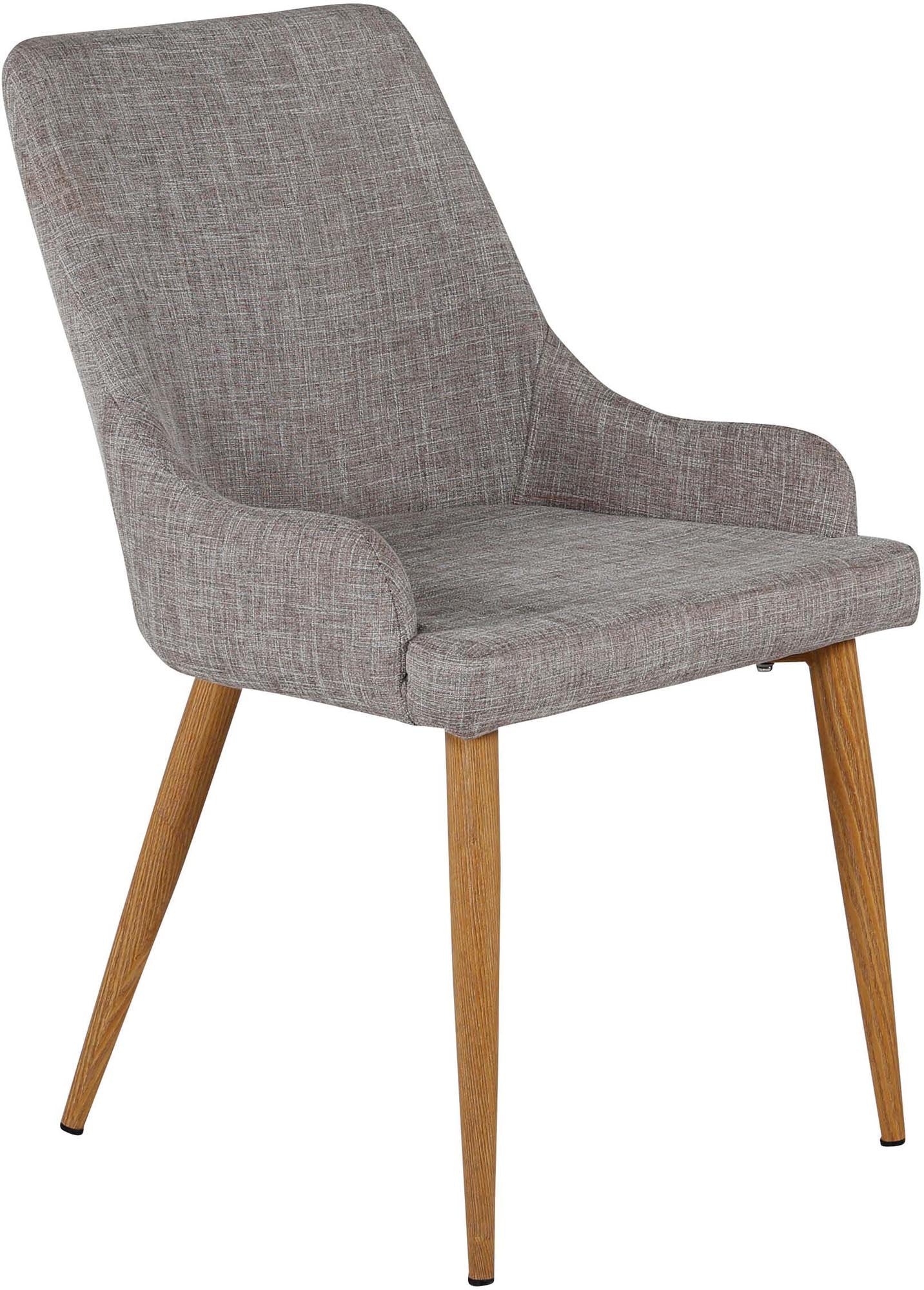 Erleben Sie den Plaza Stuhl von Venture Home: Elegante Esszimmerstühle mit weicher Polsterung und modernem Metallrahmen für einladenden Komfort.