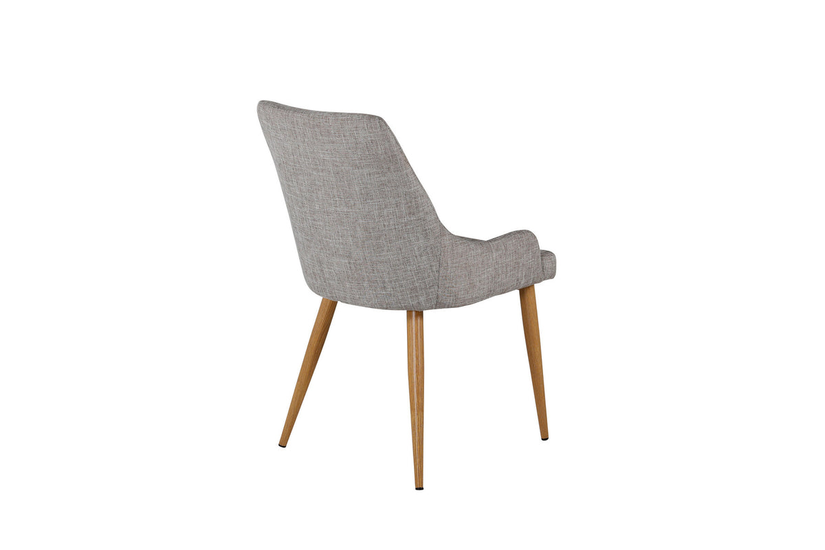 Plaza Stuhl in Grau / Natur präsentiert im Onlineshop von KAQTU Design AG. Stuhl ist von Venture Home
