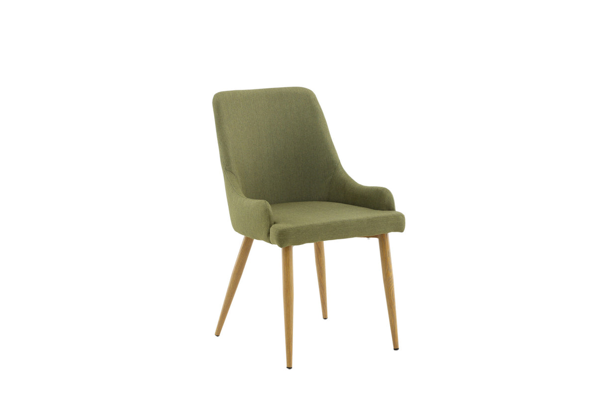 Plaza Stuhl in Moosgrün / Natur präsentiert im Onlineshop von KAQTU Design AG. Stuhl ist von Venture Home