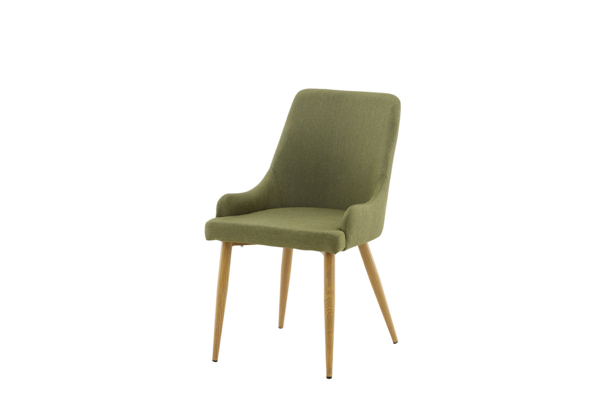 Plaza Stuhl in Moosgrün / Natur präsentiert im Onlineshop von KAQTU Design AG. Stuhl ist von Venture Home