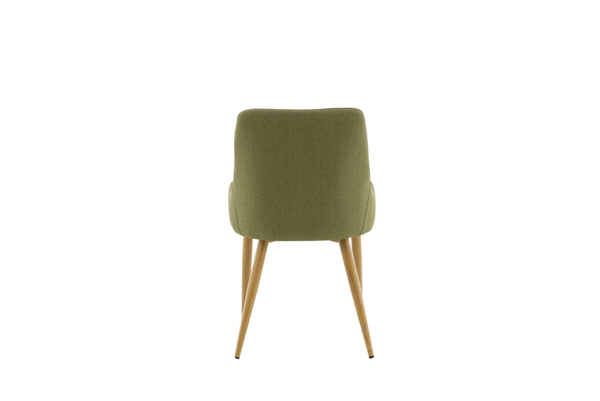 Plaza Stuhl in Moosgrün / Natur präsentiert im Onlineshop von KAQTU Design AG. Stuhl ist von Venture Home