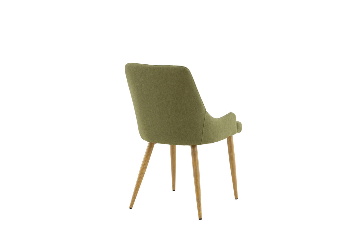 Plaza Stuhl in Moosgrün / Natur präsentiert im Onlineshop von KAQTU Design AG. Stuhl ist von Venture Home
