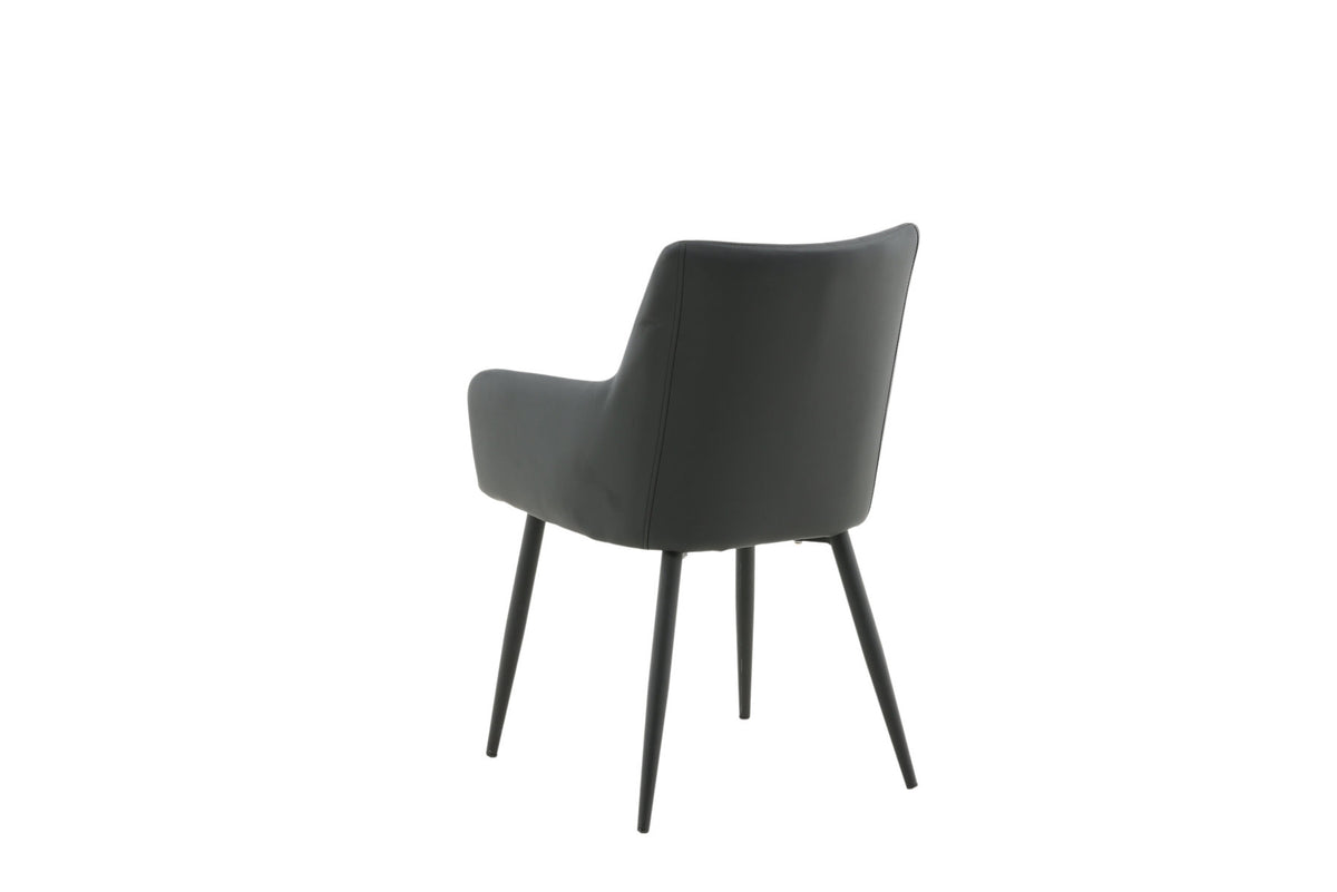 Comfort Stuhl in Schwarz präsentiert im Onlineshop von KAQTU Design AG. Stuhl mit Armlehne ist von Venture Home