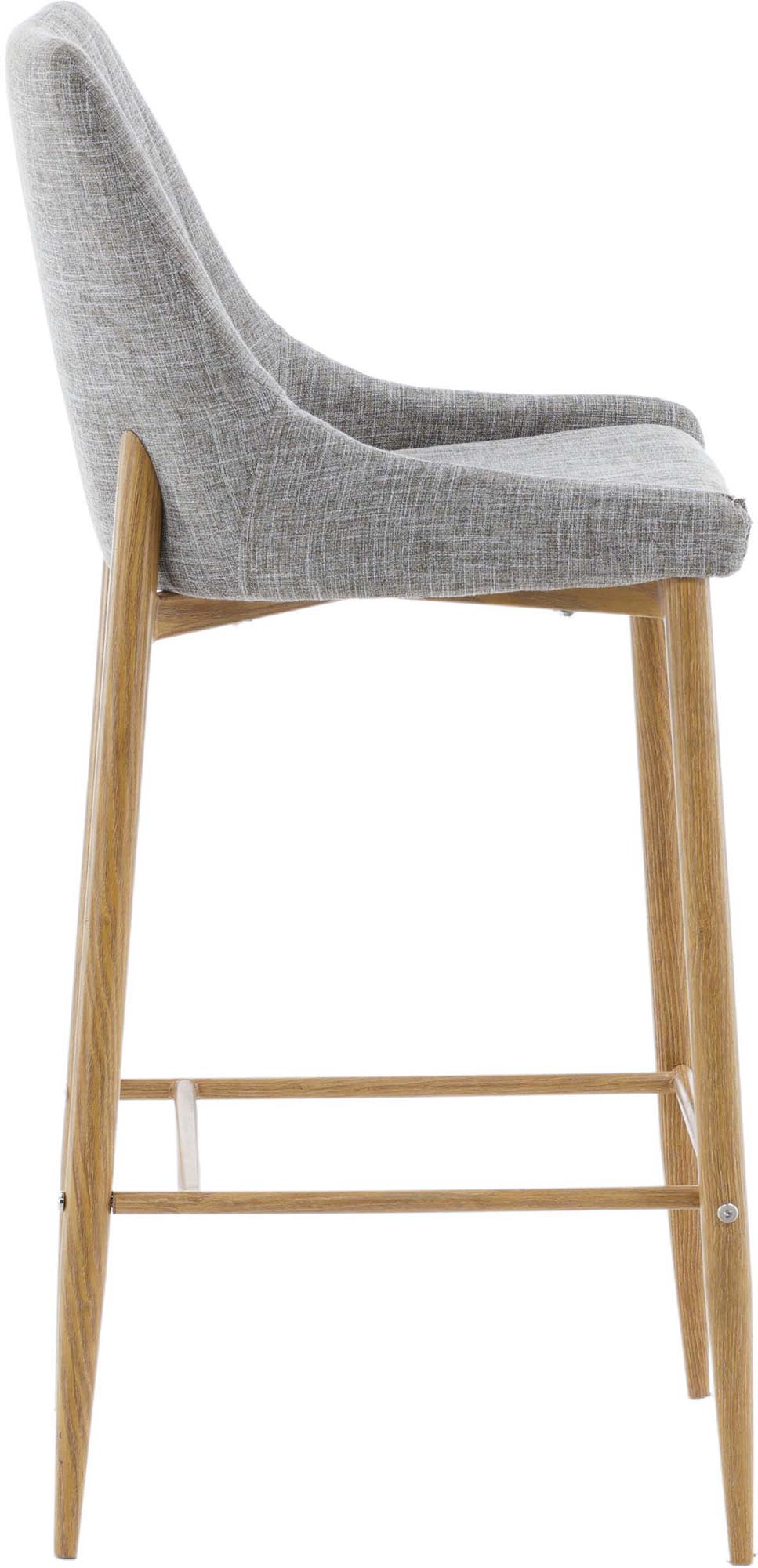 Plaza Barstuhl in Hellgrau präsentiert im Onlineshop von KAQTU Design AG. Barstuhl ist von Venture Home