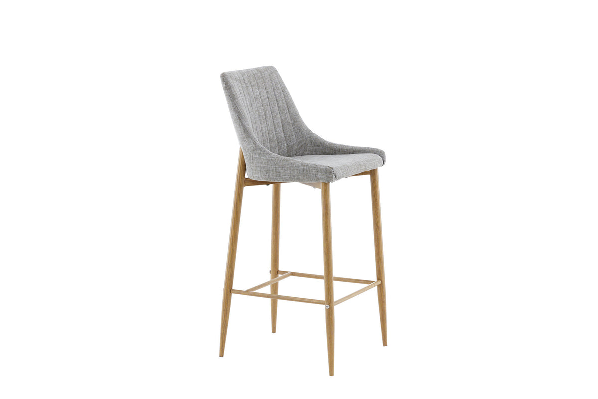 Plaza Barstuhl in Hellgrau präsentiert im Onlineshop von KAQTU Design AG. Barstuhl ist von Venture Home