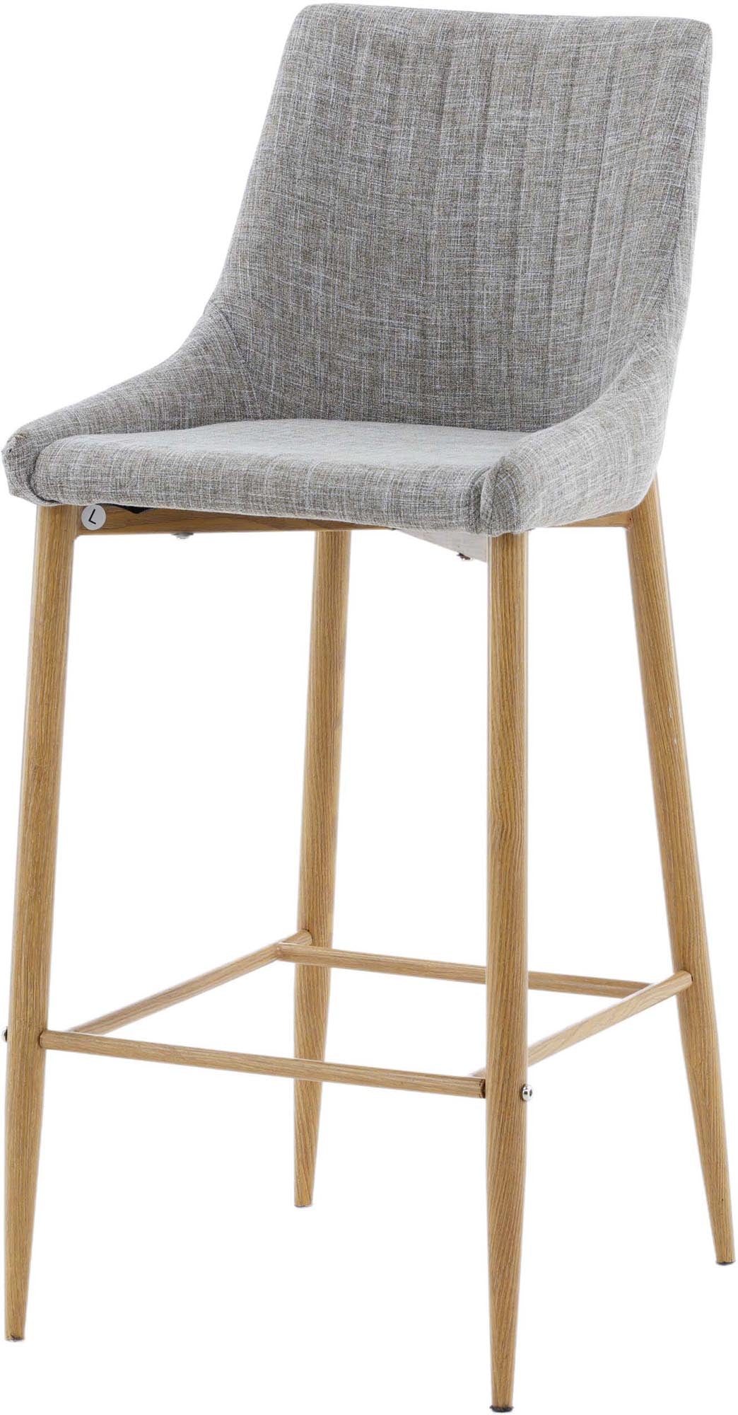 Plaza Barstuhl in Hellgrau präsentiert im Onlineshop von KAQTU Design AG. Barstuhl ist von Venture Home