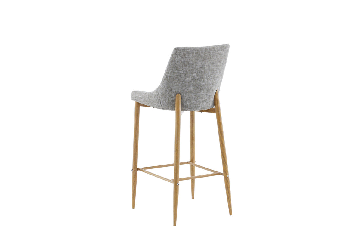 Plaza Barstuhl in Hellgrau präsentiert im Onlineshop von KAQTU Design AG. Barstuhl ist von Venture Home
