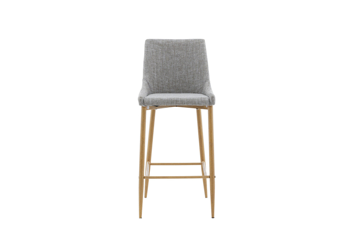 Plaza Barstuhl in Hellgrau präsentiert im Onlineshop von KAQTU Design AG. Barstuhl ist von Venture Home