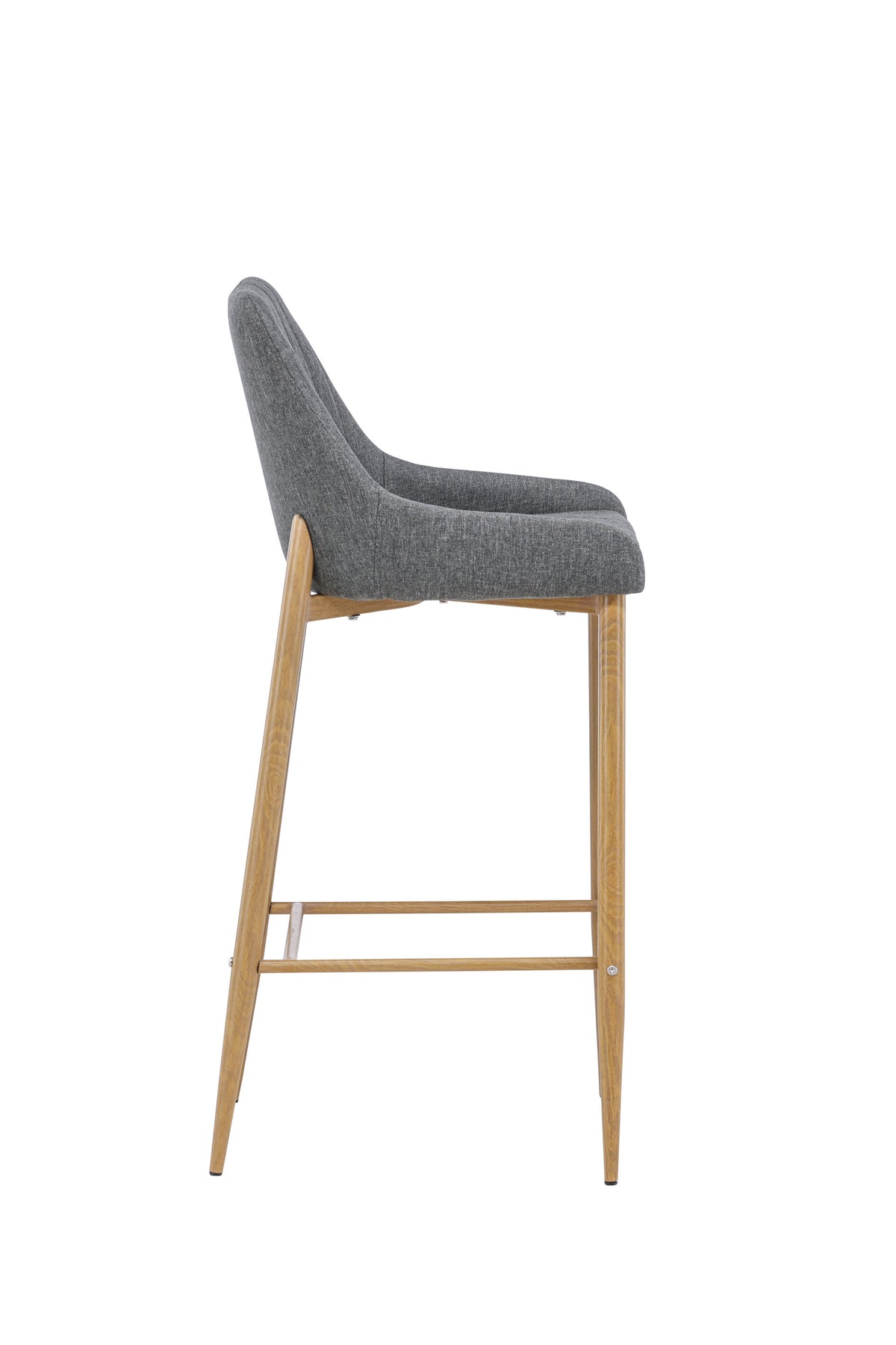 Plaza Barstuhl in Dunkelgrau präsentiert im Onlineshop von KAQTU Design AG. Barstuhl ist von Venture Home
