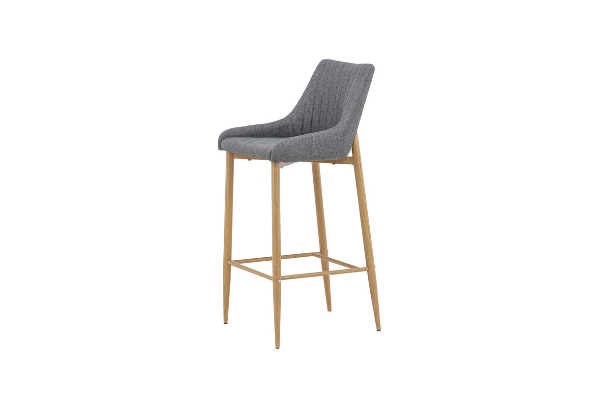 Plaza Barstuhl in Dunkelgrau präsentiert im Onlineshop von KAQTU Design AG. Barstuhl ist von Venture Home