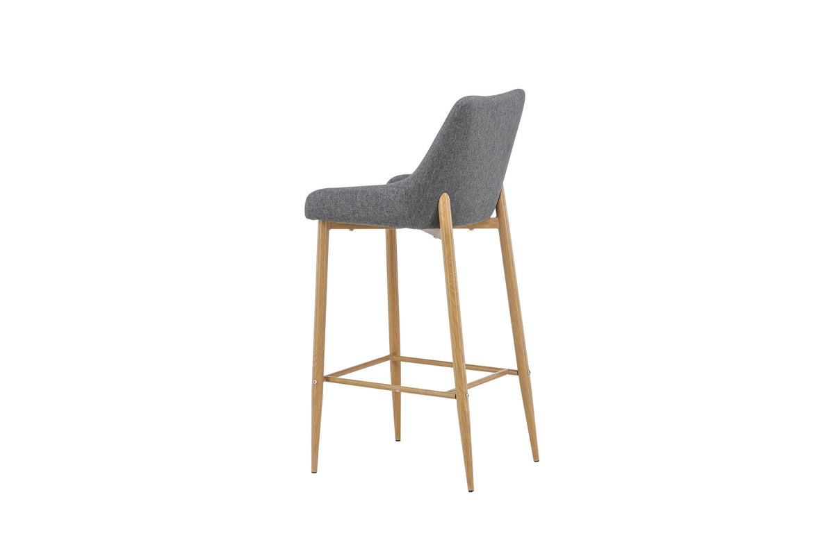 Plaza Barstuhl in Dunkelgrau präsentiert im Onlineshop von KAQTU Design AG. Barstuhl ist von Venture Home