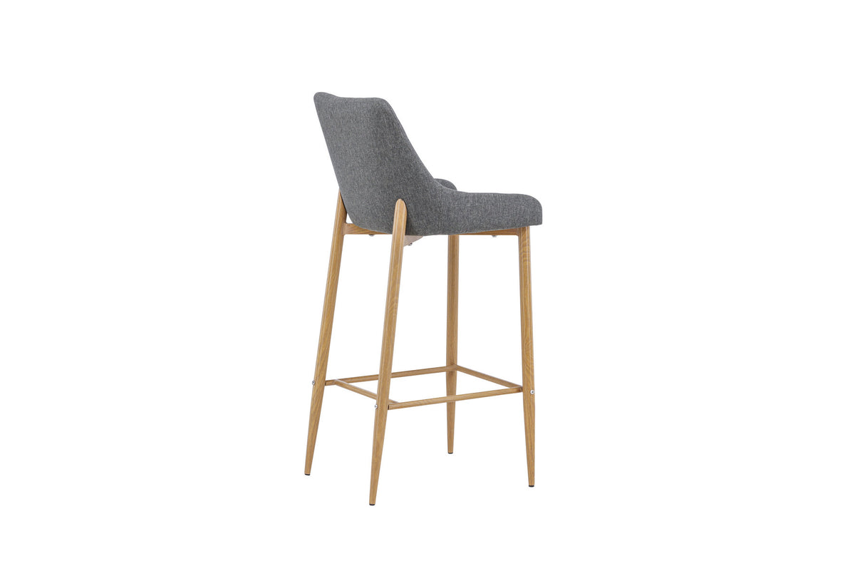 Plaza Barstuhl in Dunkelgrau präsentiert im Onlineshop von KAQTU Design AG. Barstuhl ist von Venture Home