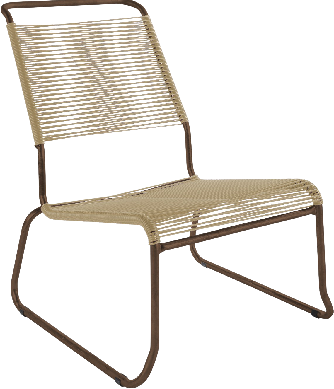 Genießen Sie den Säntis Kufen-Hochlehner Spaghetti von Schaffner – die perfekte Kombination aus Komfort und modernem Design für Ihre Outdoor-Oase.