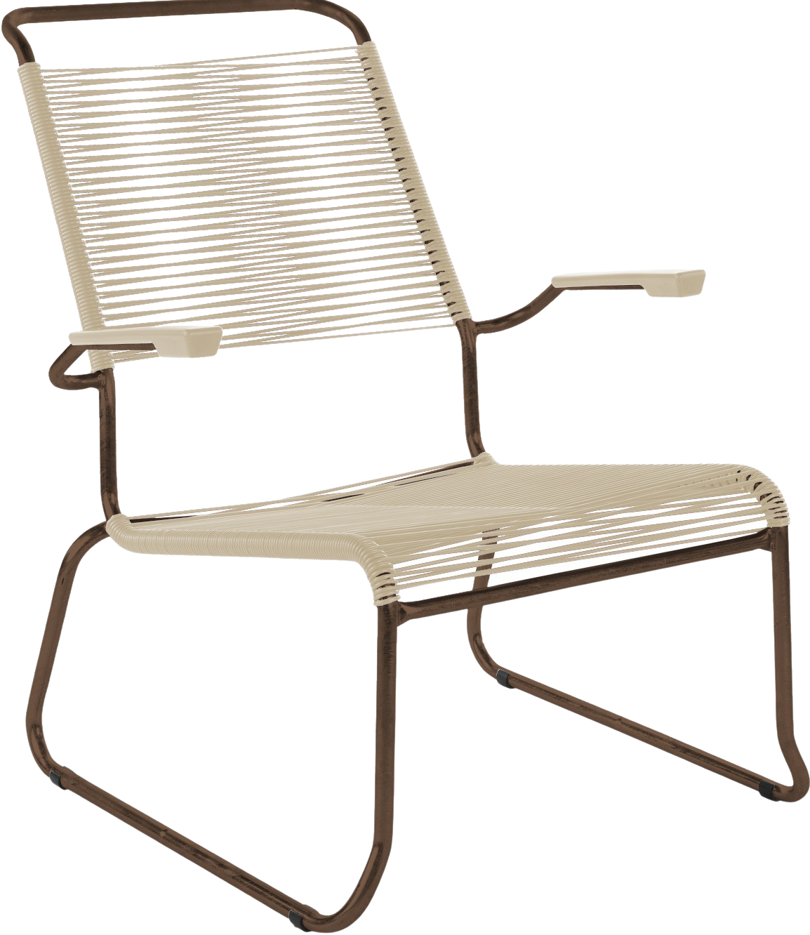 Erleben Sie ultimativen Sitzkomfort im Freien mit dem Säntis Kufen-Hochlehner Spaghetti von Schaffner – perfekt für Ihre Garten-Oase.