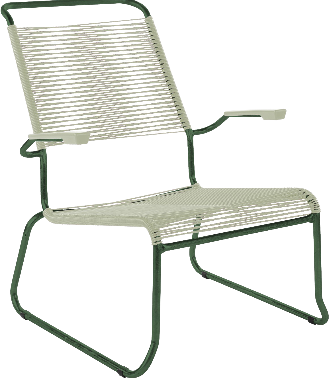 Erleben Sie ultimativen Sitzkomfort im Freien mit dem Säntis Kufen-Hochlehner Spaghetti von Schaffner – perfekt für Ihre Garten-Oase.