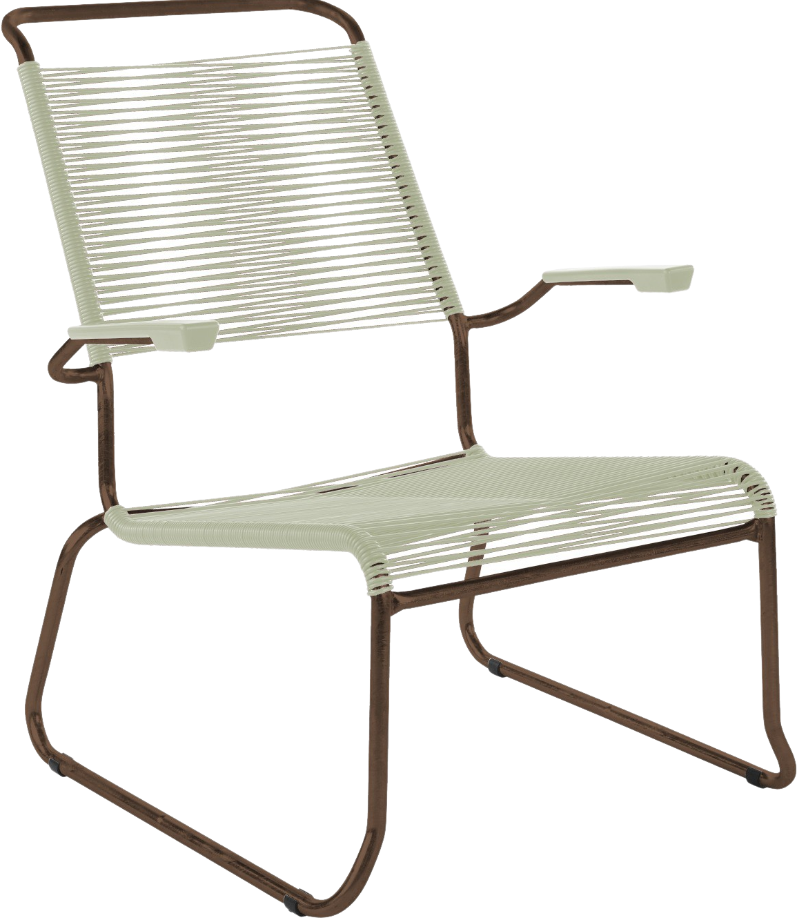 Erleben Sie ultimativen Sitzkomfort im Freien mit dem Säntis Kufen-Hochlehner Spaghetti von Schaffner – perfekt für Ihre Garten-Oase.