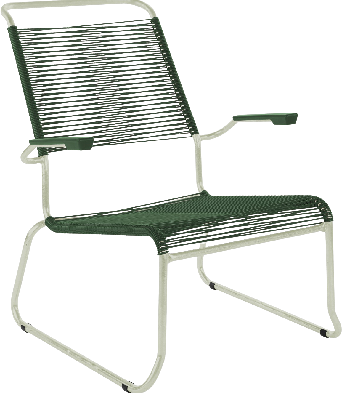 Erleben Sie ultimativen Sitzkomfort im Freien mit dem Säntis Kufen-Hochlehner Spaghetti von Schaffner – perfekt für Ihre Garten-Oase.