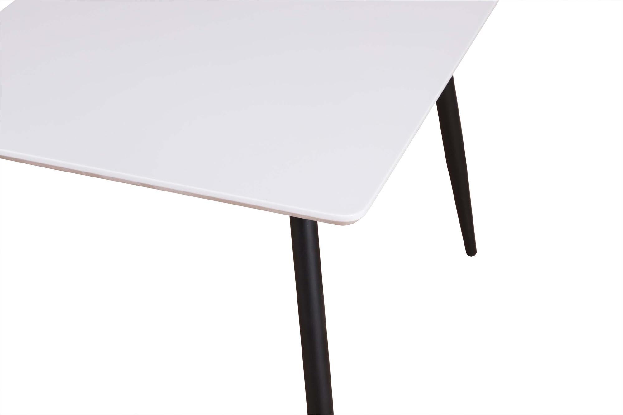 Polar Esstisch in Weiss / Schwarz präsentiert im Onlineshop von KAQTU Design AG. Esstisch ist von Venture Home