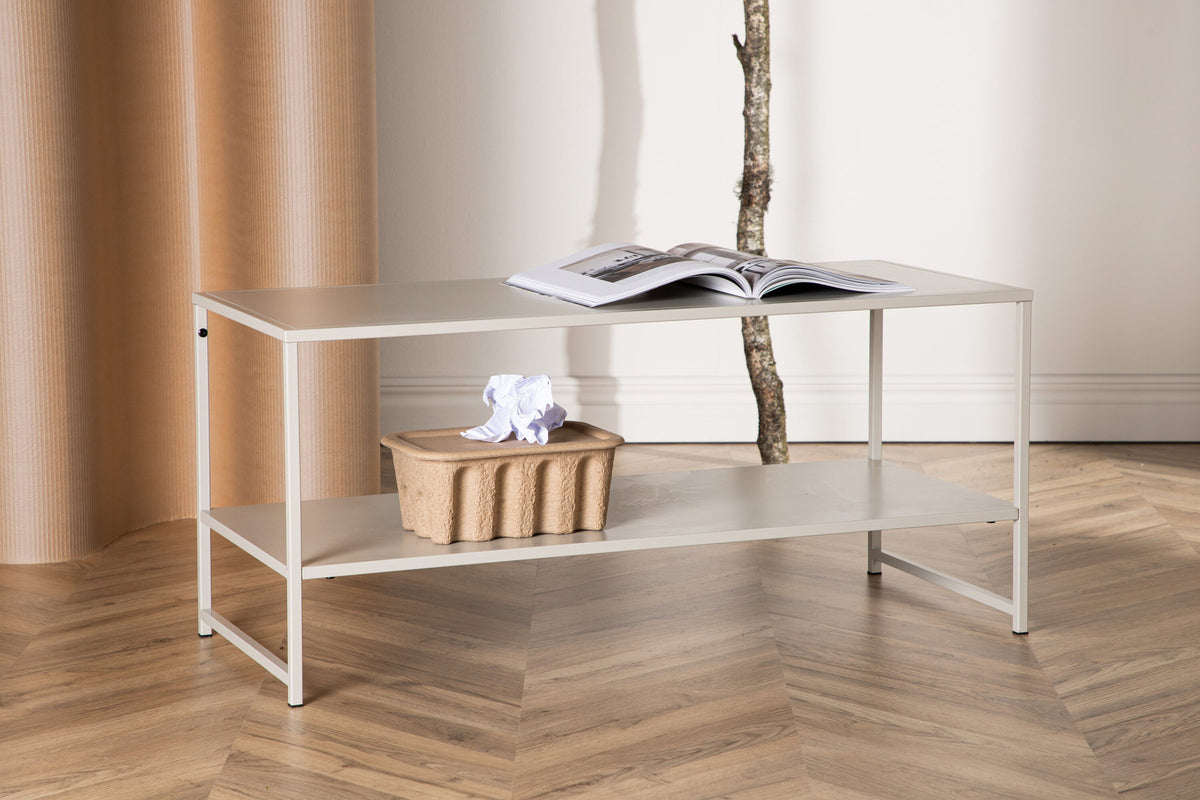 Staal Regal in Beige präsentiert im Onlineshop von KAQTU Design AG. Standregal ist von Venture Home
