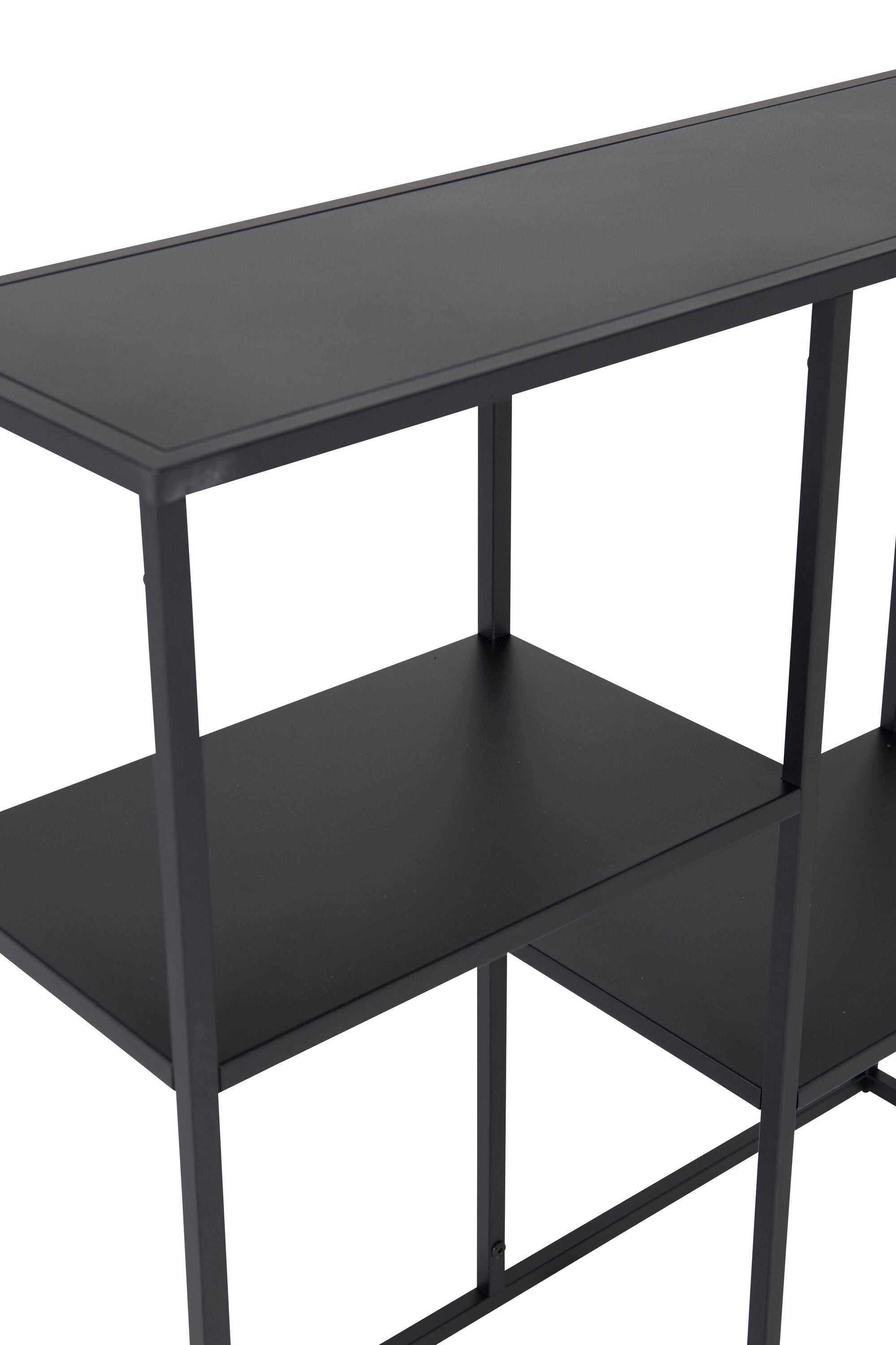 Staal Regal in Schwarz präsentiert im Onlineshop von KAQTU Design AG. Standregal ist von Venture Home