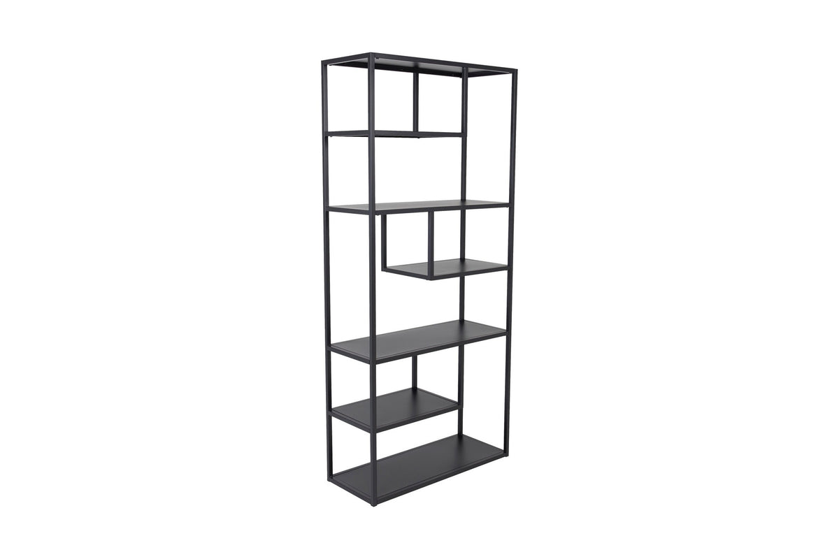Staal Regal in Schwarz präsentiert im Onlineshop von KAQTU Design AG. Standregal ist von Venture Home