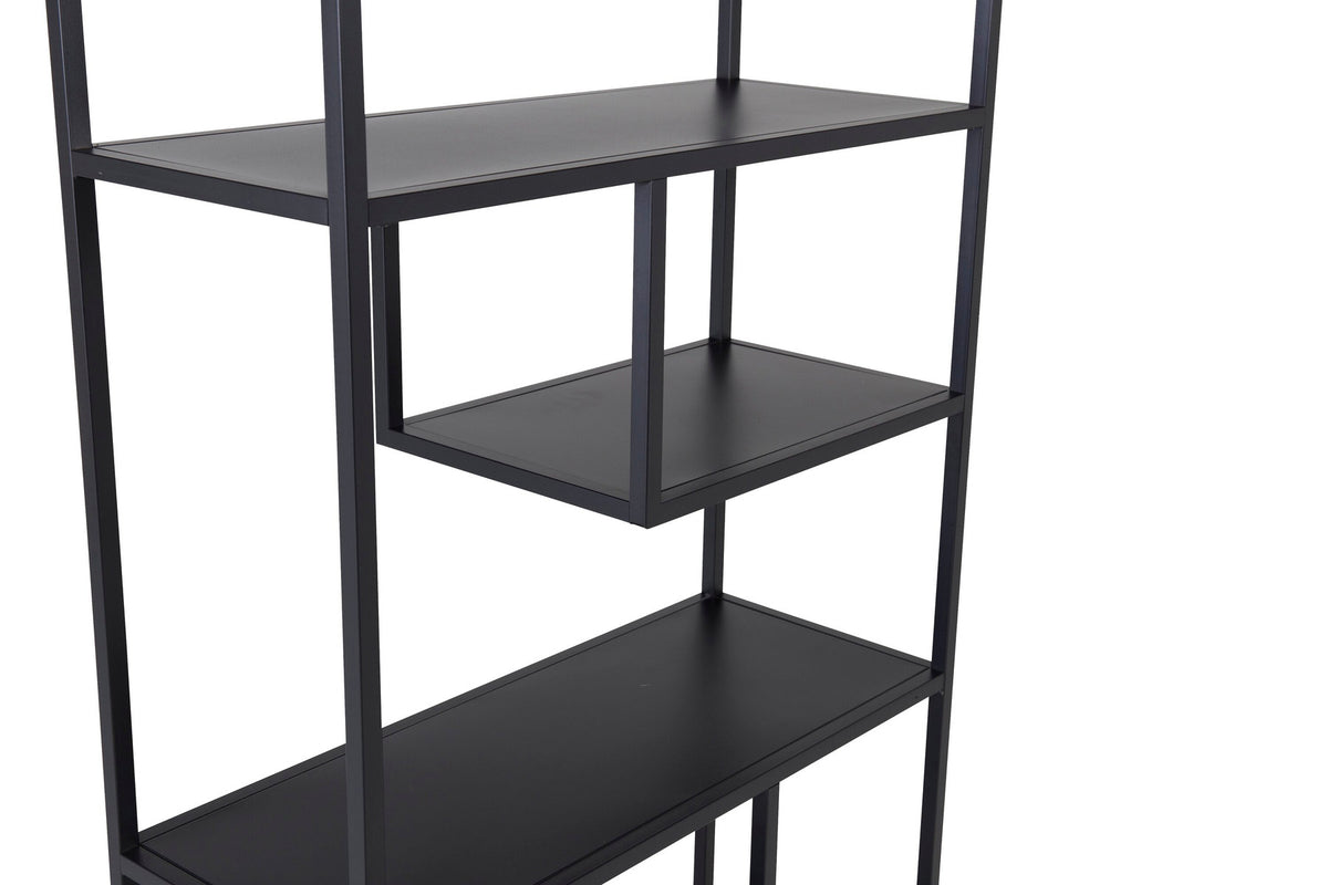 Staal Regal in Schwarz präsentiert im Onlineshop von KAQTU Design AG. Standregal ist von Venture Home