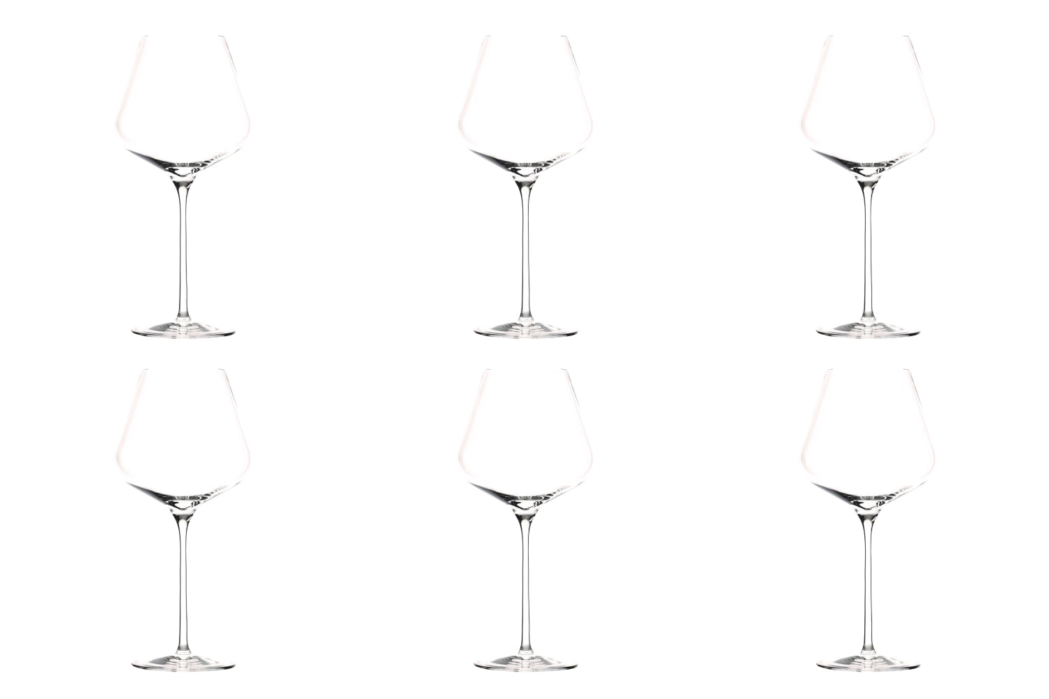 Elegantes 6er Set Quatrophil Burgunder Rotweingläser von Stölzle, 708ml, 245mm hoch – ideal für genussvolle Weinabende und festliche Anlässe.