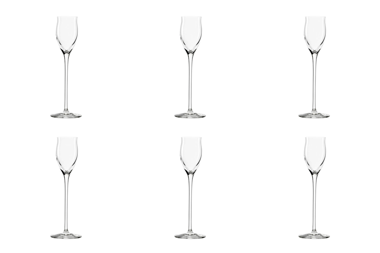 6 Set Quatrophil Bar & Liquour Edelbrand 65ml H: 195mm