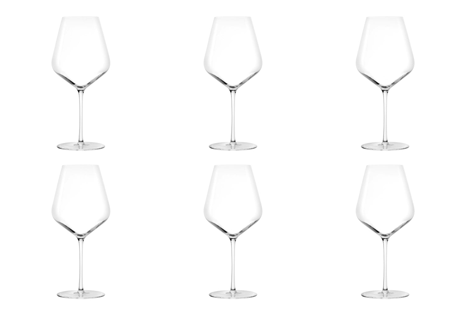 6er Set STARlight Burgunderkelch Burgundy H 24.8 cm; 82 cl