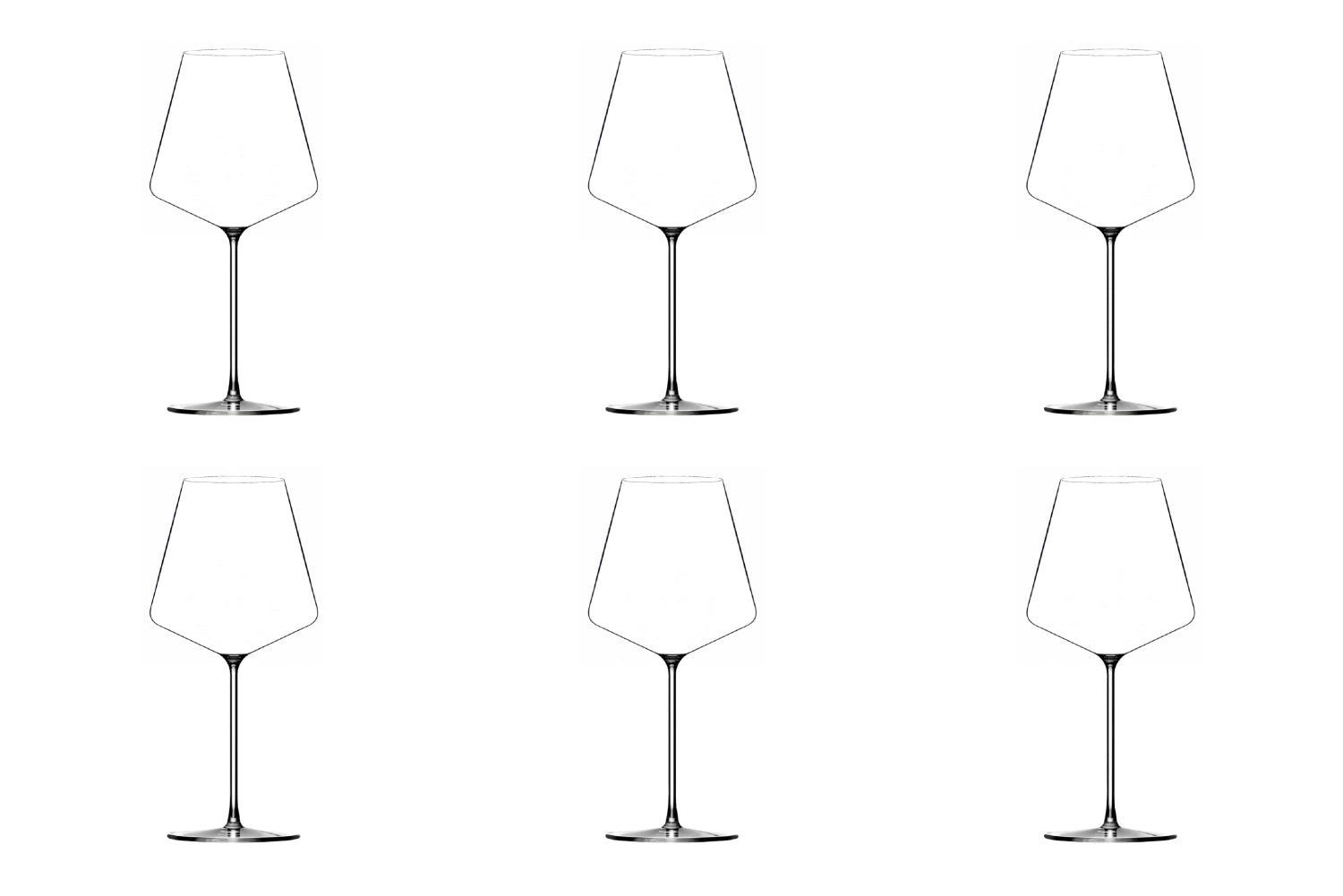 6 Sommier Ariane Red Wine Glass 72Cl