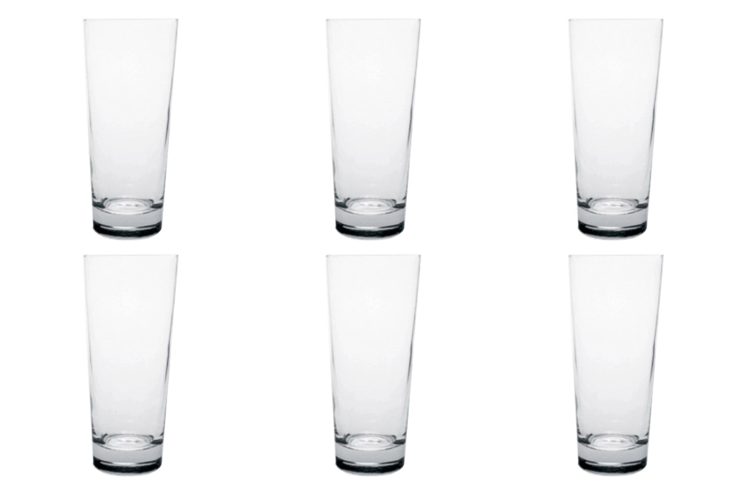 Stilvolles 6er Set Frankonia Longdrinkgläser, 39 cl, 16 cm hoch, ideal für erfrischende Cocktails und besondere Feierlichkeiten.