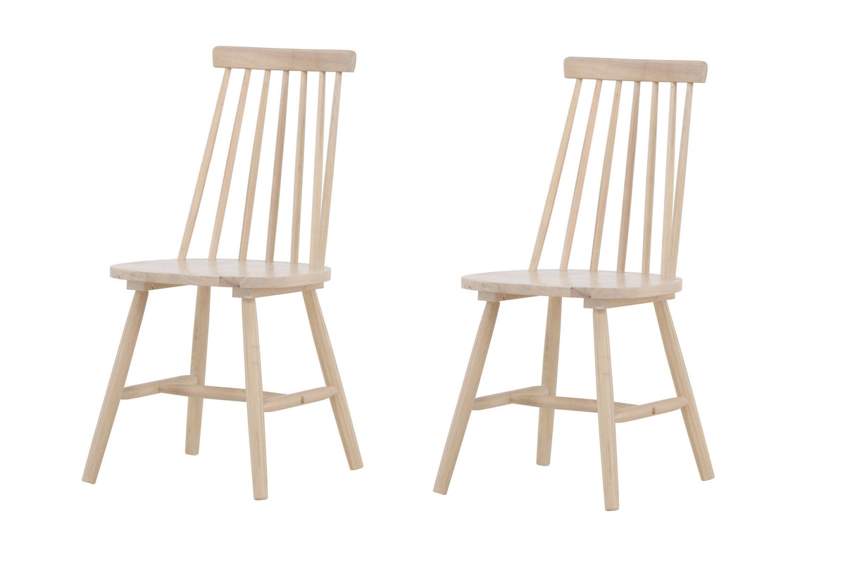 Lönneberga Esszimmerstuhl in Tünchen präsentiert im Onlineshop von KAQTU Design AG. Stuhl ist von Venture Home