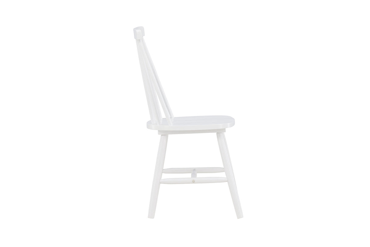 Lönneberga Esszimmerstuhl in Weiss präsentiert im Onlineshop von KAQTU Design AG. Stuhl ist von Venture Home