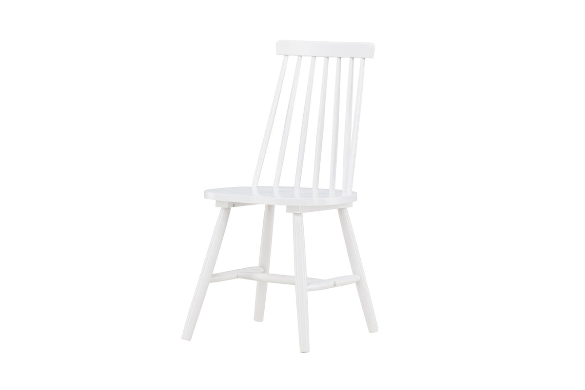 Lönneberga Esszimmerstuhl in Weiss präsentiert im Onlineshop von KAQTU Design AG. Stuhl ist von Venture Home