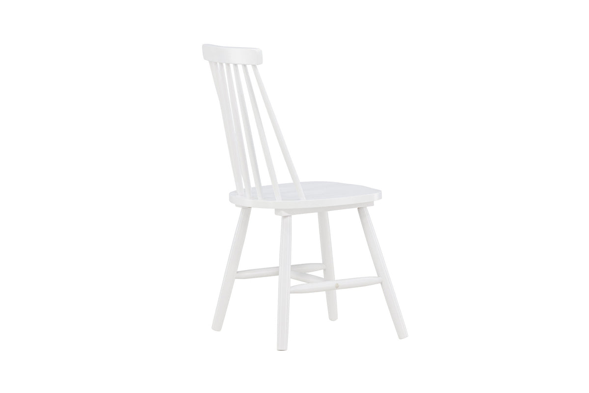Lönneberga Esszimmerstuhl in Weiss präsentiert im Onlineshop von KAQTU Design AG. Stuhl ist von Venture Home