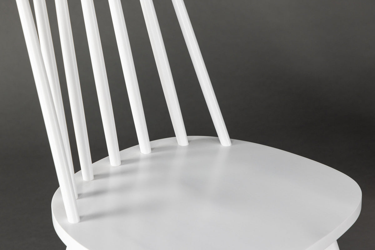 Lönneberga Esszimmerstuhl in Weiss präsentiert im Onlineshop von KAQTU Design AG. Stuhl ist von Venture Home
