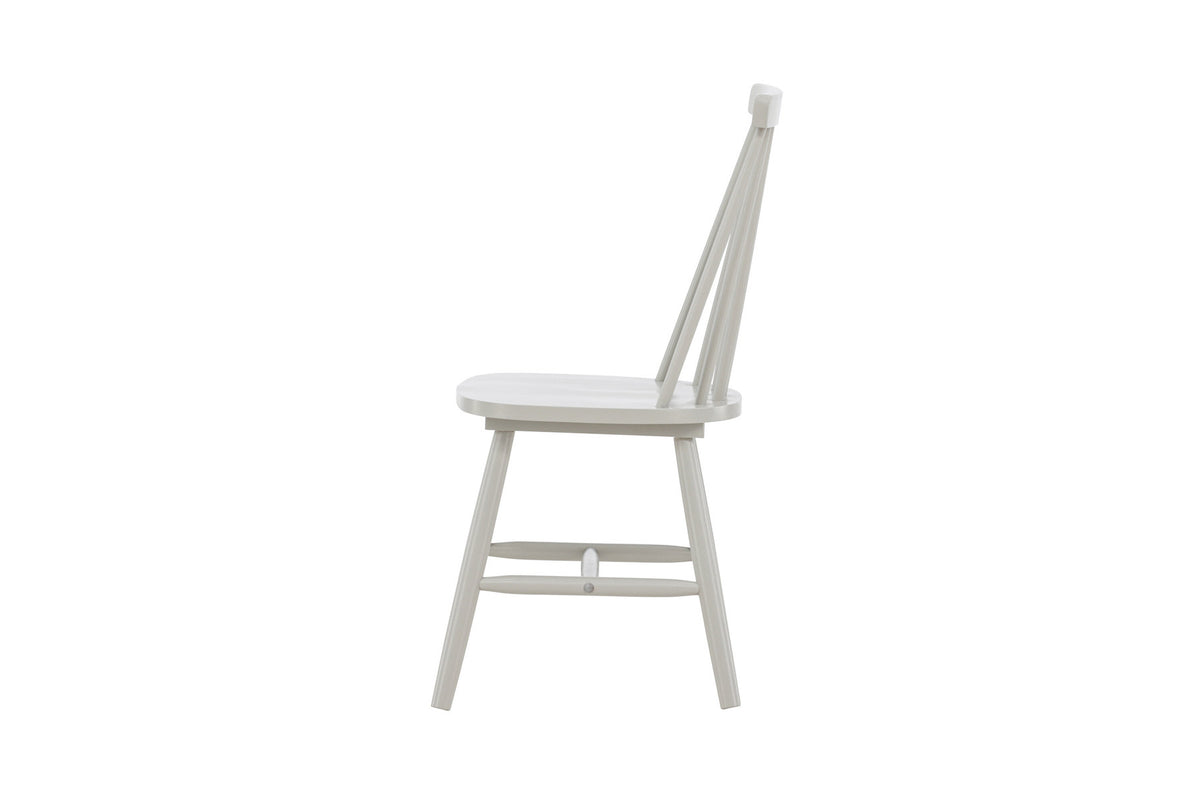 Lönneberga Esszimmerstuhl in Hellgrau präsentiert im Onlineshop von KAQTU Design AG. Stuhl ist von Venture Home