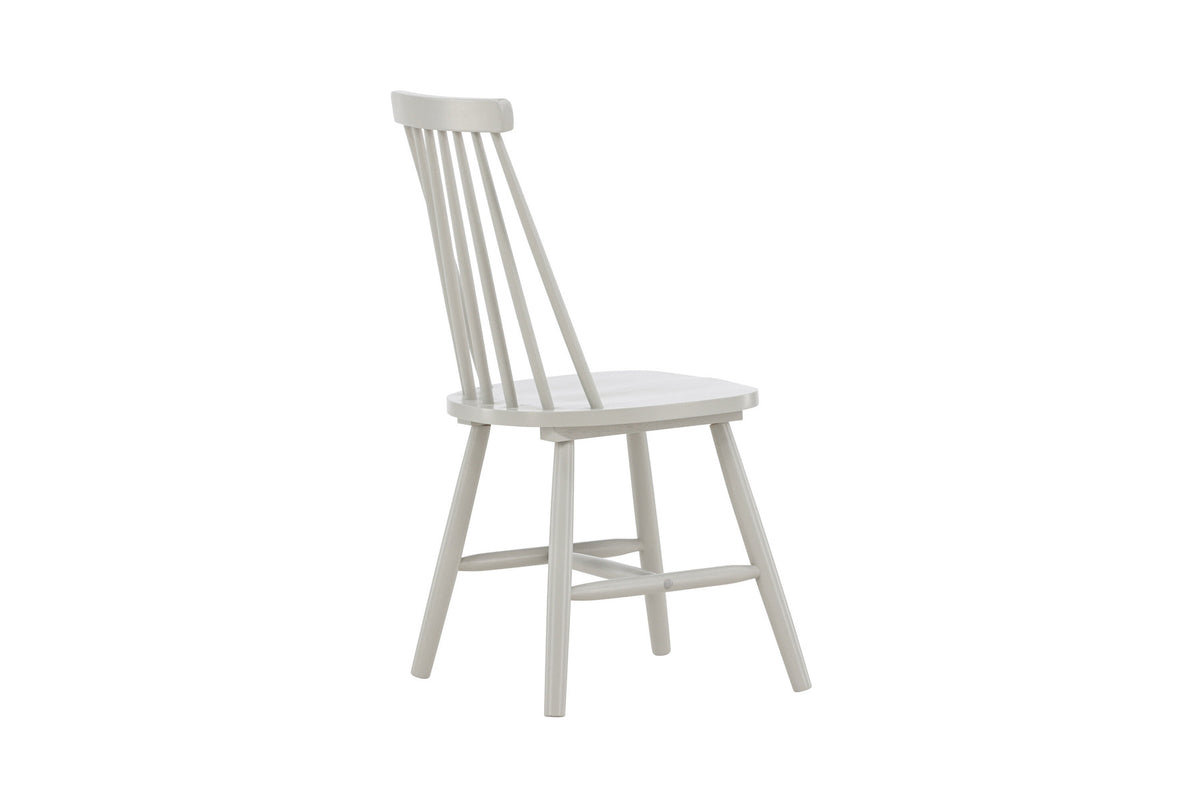 Lönneberga Esszimmerstuhl in Hellgrau präsentiert im Onlineshop von KAQTU Design AG. Stuhl ist von Venture Home