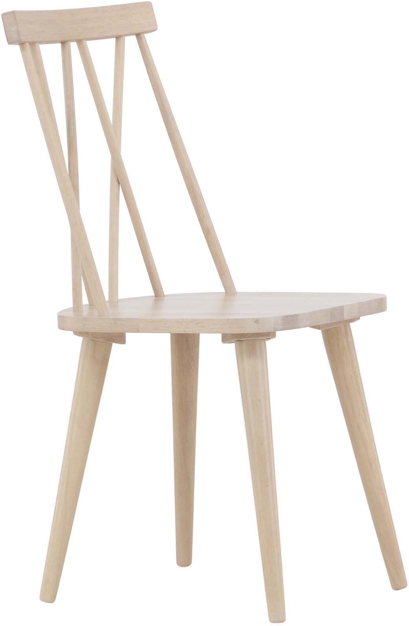 Erleben Sie den Mariette Esszimmerstuhl von Venture Home – stilvolles Design aus Gummibaumholz, ideal für Komfort und Langlebigkeit in jedem Raum.