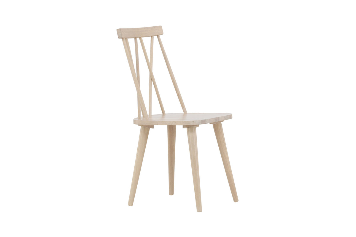 Mariette Esszimmerstuhl in Tünchen präsentiert im Onlineshop von KAQTU Design AG. Stuhl ist von Venture Home