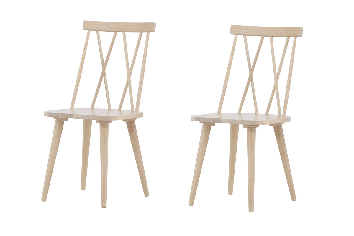 Mariette Esszimmerstuhl in Tünchen präsentiert im Onlineshop von KAQTU Design AG. Stuhl ist von Venture Home