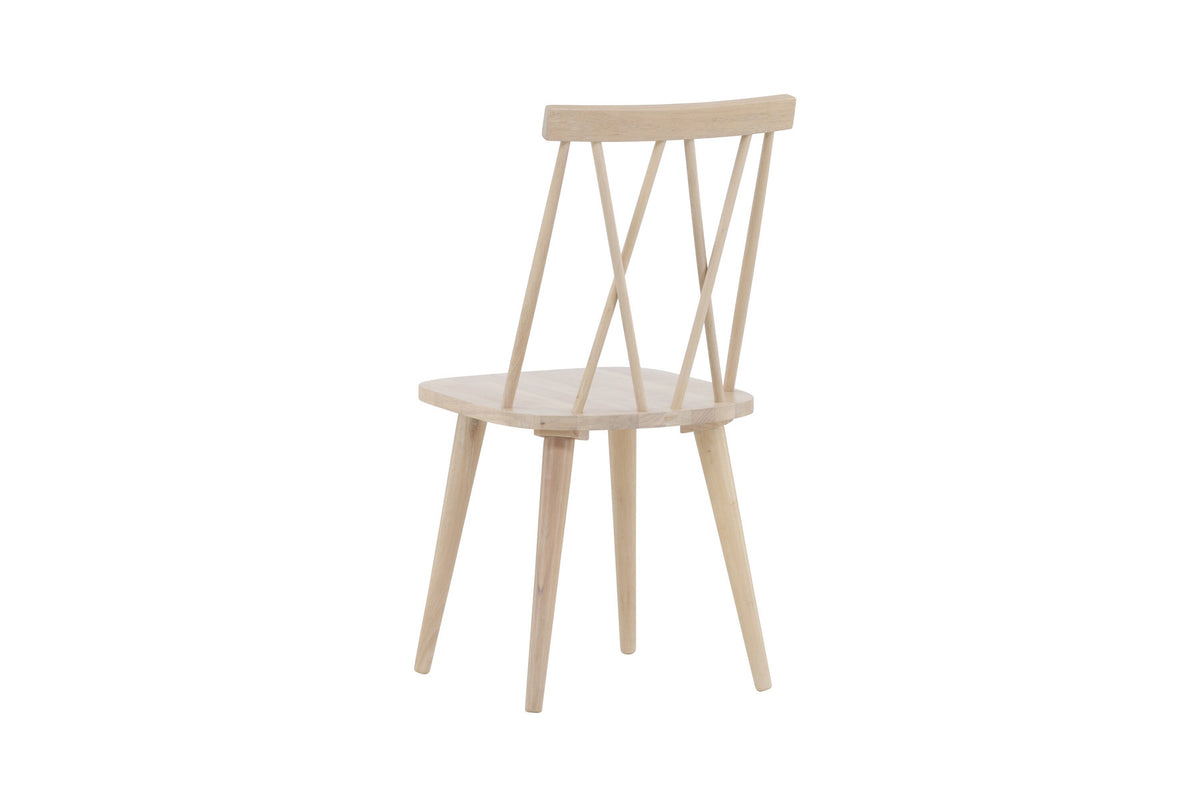 Mariette Esszimmerstuhl in Tünchen präsentiert im Onlineshop von KAQTU Design AG. Stuhl ist von Venture Home